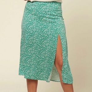 O’Neill floral midi skirt. New with tags